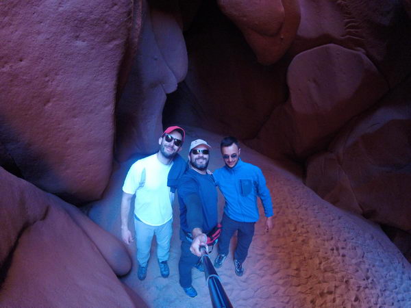 selfie cuevas de acsibi
